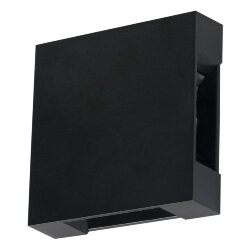 ULU-P33D-4W-4000K IP65 BLACK Светильник светодиодный уличный, Архитектурный накладной, Белый свет 4000K, Корпус черный, TM Uniel