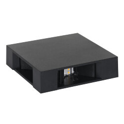 ULU-P33D-4W-4000K IP65 BLACK Светильник светодиодный уличный, Архитектурный накладной, Белый свет 4000K, Корпус черный, TM Uniel