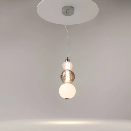 Подвесной светильник Collar 3000K 16Вт (Хром) - фото 8