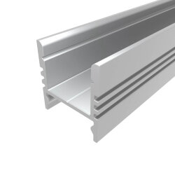 Профиль накладной алюминиевый LC-LPS-1716-2 Anod