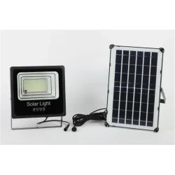 Прожектор светодиодный 100Вт 5000К 1200лм IP65 уличный с датчиком движения солнечная батарея ПДУ Эра Б0049547