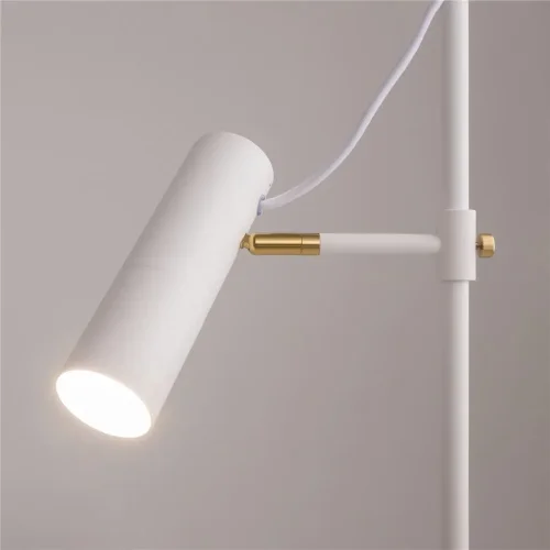 Напольный светильник (торшер) Bansky GU10х1 40Вт (Белый) - фото 4