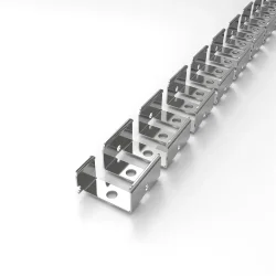 Крепеж оцинкованный гибкий 12x9мм S24