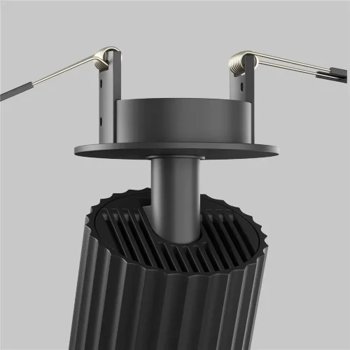 Встраиваемый светильник Calipso GU10 10Вт (Черный) - фото 5