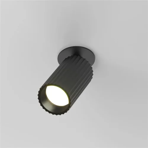 Встраиваемый светильник Calipso GU10 10Вт (Черный) - фото 3