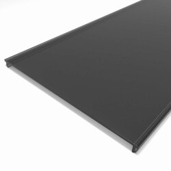Рассеиватель поликарбонатный для профиля LC-LRM-BL115-2 чёрный