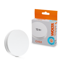 Светодиодная лампа WOLTA 25W75R12GX53 12Вт 6500K GX53