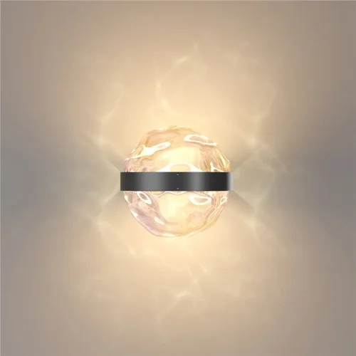 Настенный светильник (бра) Misterio 3000К 6Вт (Черный) - фото 2