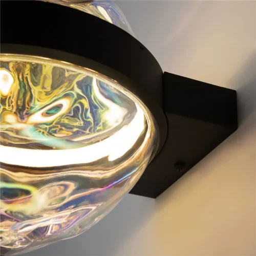 Настенный светильник (бра) Misterio 3000К 6Вт (Черный) - фото 14