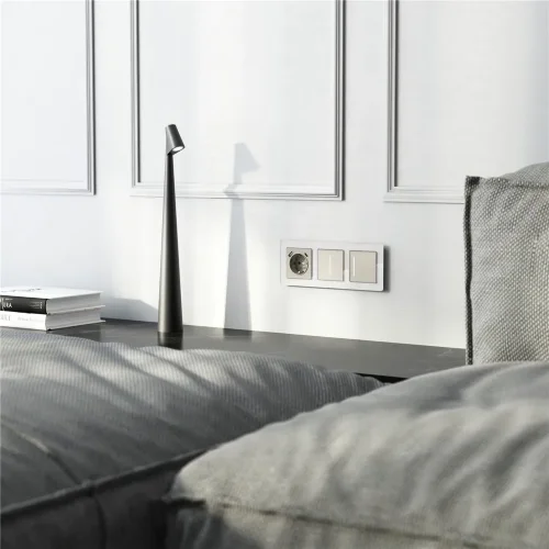 Сенсорный выключатель одноклавишный с подсветкой (дымчатый) W4512014 - фото 7