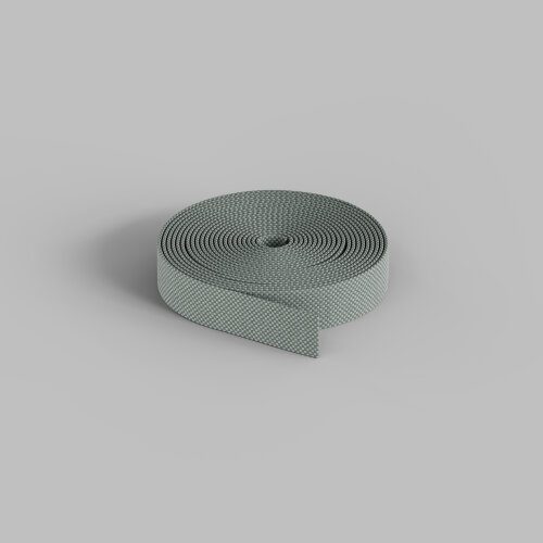 TR5500-LG Гибкий трек-ремень Belty, серия Base, 5м, 48V DC, IP20, светло-серый, ткань, медь.