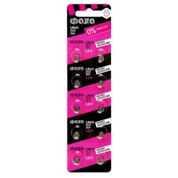 Элемент питания алкалиновый 'таблетка' LR60/LR621/AG1/G1 1.5В BL-10 (уп.10шт) ФАZА 5002463