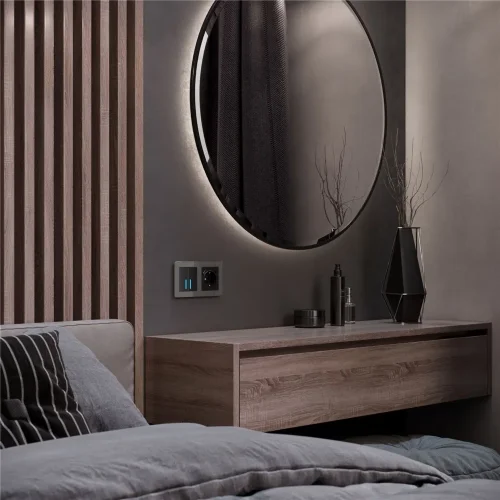 Рамка из акрила на 2 поста Acrylic графит W0022704 - фото 3