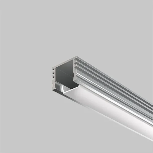 Алюминиевый профиль накладной 16x12 (Серебро, 2 м), ALM-005-S-2M 631012 (Серебро) 631012 - фото 3