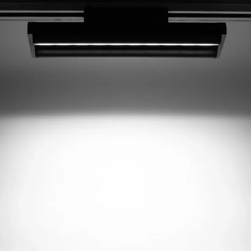 Светодиодный трековый светильник 2L JH-U7 PX2 (220VAC, 2x25W, white 6000K, 45-90°, черный) - фото I