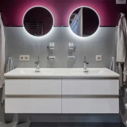 Рамка из поликарбоната на 2 поста Snabb Basic слоновая кость W0022003