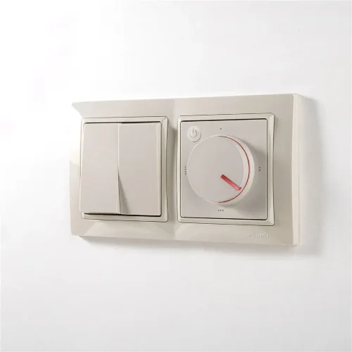 Рамка из поликарбоната на 2 поста Snabb Basic слоновая кость W0022003 - фото 2