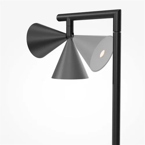 Напольный светильник (торшер) Stripe 3000К 20Вт (Черный) - фото 5