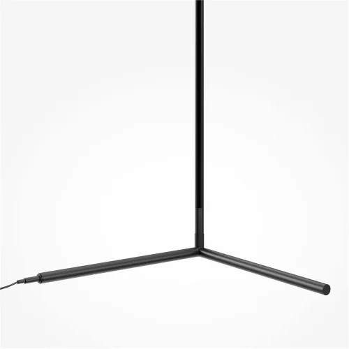 Напольный светильник (торшер) Stripe 3000К 20Вт (Черный) - фото 8