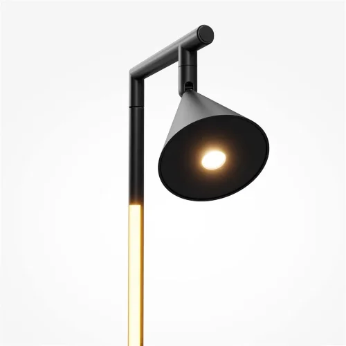 Напольный светильник (торшер) Stripe 3000К 20Вт (Черный) - фото 11