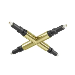 X образный коннектор для системы Axity (Латунь)