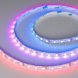 Светодиодная лента SPI-RZ-В60-8mm 12V RGB-РХ1-ВРТ (9 W/m, IP20, 5060, 5m) (Arlight) 047382