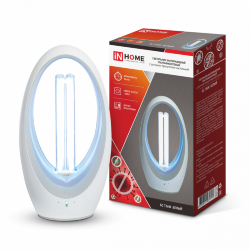 Светильник бактерицидный ультрафиолетовый настольный БС Т36W 36Вт белый с датчиком присутствия 230В