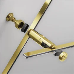 Крепление настенное Wall двойное Flarity латунь (Латунь)