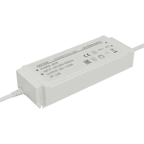 Источник напряжения PSL026 24В 200Вт IP67 822021 (Белый) 822021 - фото