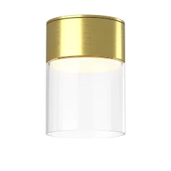 Потолочный светильник Сияние / Glory 1*GX53 12 Вт IP 44 (Латунь) C094CL-GX53-BS