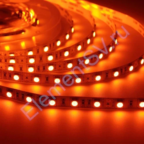 Светодиодная лента LUX class, 5050, 60led/m, Orange, 12V, IP33 - фото.