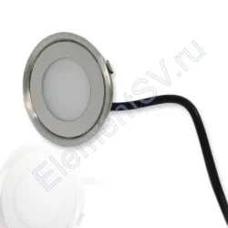 Светодиодный светильник точечный SP87 (0,5W, 12V, Warm White, IP67).