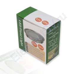 Светодиодный светильник точечный SP87 (0,5W, 12V, Warm White, IP67).