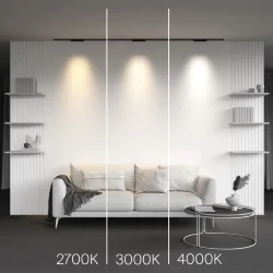 Трековый светильник Точки / Points Levity 2700К 10Вт 30° (Черный) TR193-1-10W2.7K-M-B
