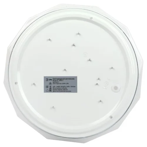 Светильник светодиодный Классик SPB-6 Slim Sparkle WH 24W-6.5K 24Вт 6500К без ДУ Эра Б0069788 - фото 7
