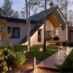 Ландшафтный светильник Hof 3000К 12Вт IP 65 (Графит)