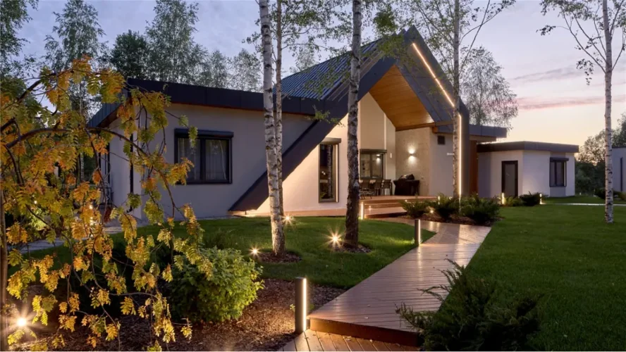 Ландшафтный светильник Хоф / Hof 3000К 12Вт IP 65 (Графит) O422FL-L12GF - фото 9