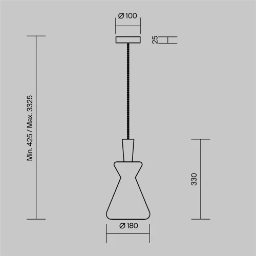 Подвесной светильник Toys GU10x1 (Белый) - фото 7