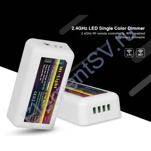 Диммер Mi-Light FUT036 P823 (Brightness, 12-24V, 144-288W) - фото.