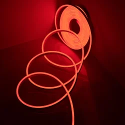 Светодиодный гибкий неон 4.5*13, 24V red LB16 (блистер 5м)