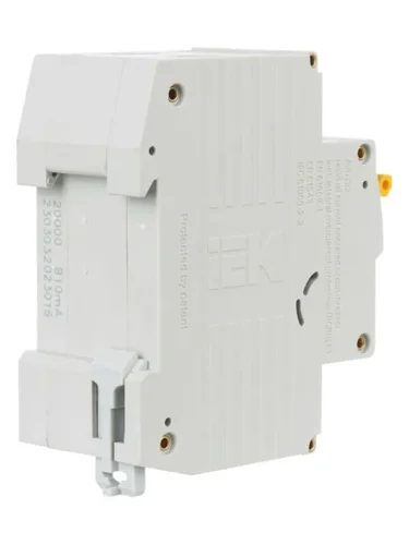 Выключатель автоматический дифференциального тока 2п (1P+N) B 16А 10мА тип A 6кА АВДТ-32 KARAT IEK MAD22-5-016-B-10 - фото 3