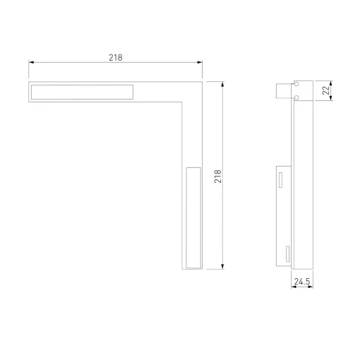 Slim Magnetic L03 Трековый светильник 24W 4200K Link белый 85029/01 85029/01 - фото 7