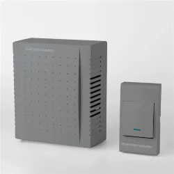 Звонок электромеханический 1M IP44 DBQ26M WM серый (055433)