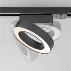 Трековый светильник Rim Unity 3000K 12Вт 110° (Черный)