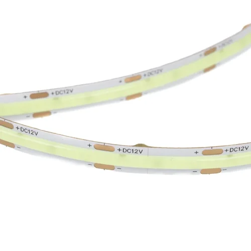 Светодиодная лента COB, 480 chip/m, ice blue, 12V, 10W/m, P8, IP20, A249 - фото I