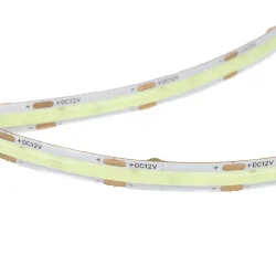 Светодиодная лента COB, 480 chip/m, ice blue, 12V, 10W/m, P8, IP20, A249