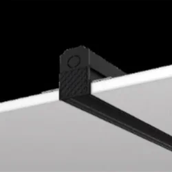 Шинопровод 1 м Exility встраиваемый под ГКЛ 12,5мм, черный (Черный) TRX034-421.12B