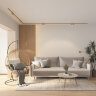 DK5742-SB Светильник для трека SHINE SPOT со светодиодом, D35*H100, 48V DC, 8W*2 , RA?90, 3000K, IP20, сатинированная латунь, алюминий. Фото 7