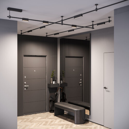 Esthetic Magnetic Трековый светильник 6W 3000K (чёрный) - Фото 4