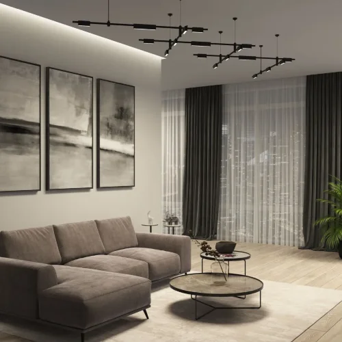 Esthetic Magnetic Трековый светильник 6W 3000K (чёрный) 85122/01 - фото 7